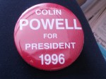 Campaign button found in the family files